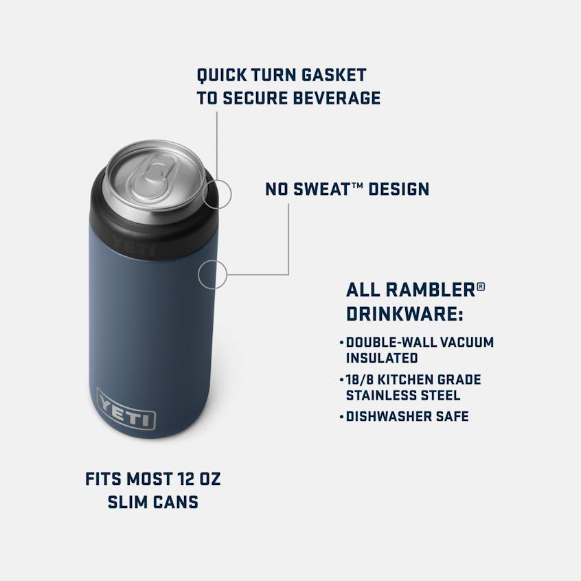 Rambler® 12 oz Colster® Slim Can Cooler