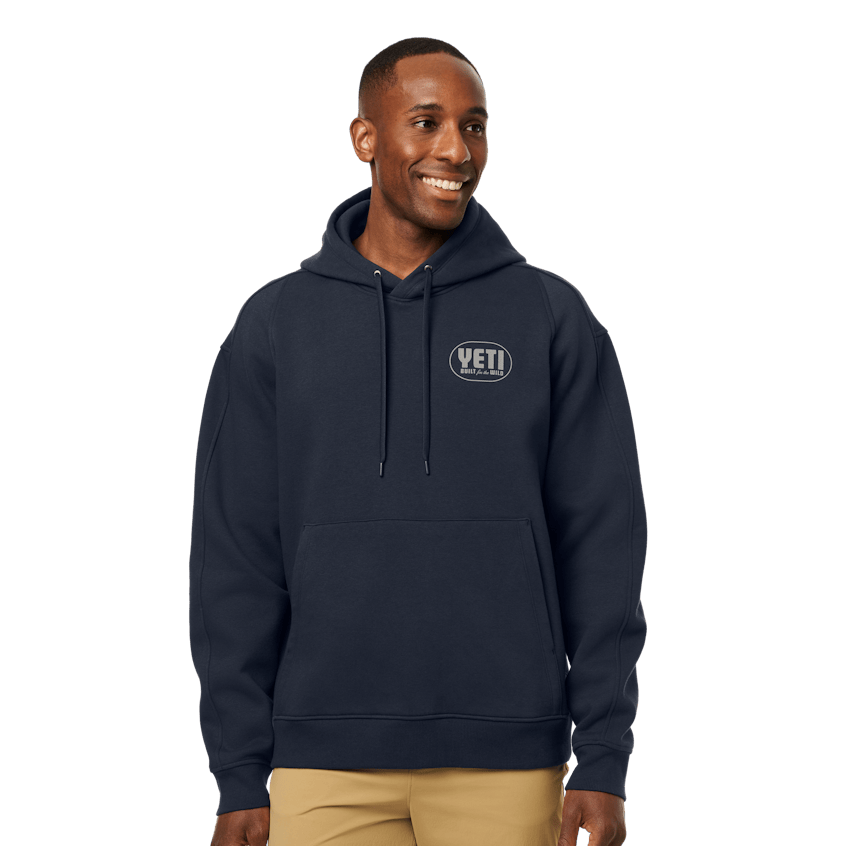 Retro Built for the Wild Pullover Fleece Hoodie