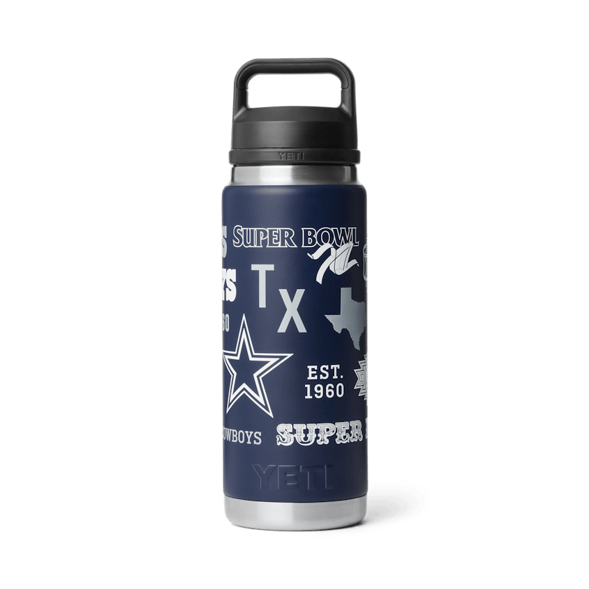 YETI x NFL Fandom Collection Cowboys 26 oz Rambler® Water Bottle