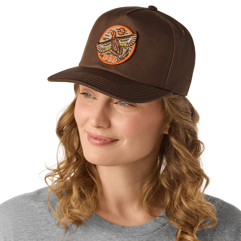 Built for the Wild Duck Flat Brim Hat