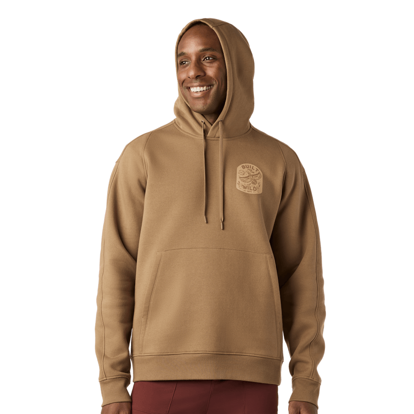 Built for the Wild Badge Fleece Hoodie