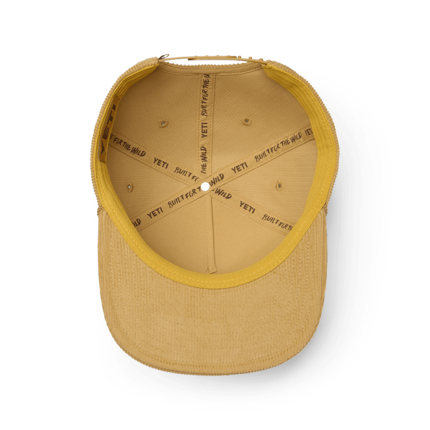 YETI® Duck Corduroy Flat Brim Rope Hat
