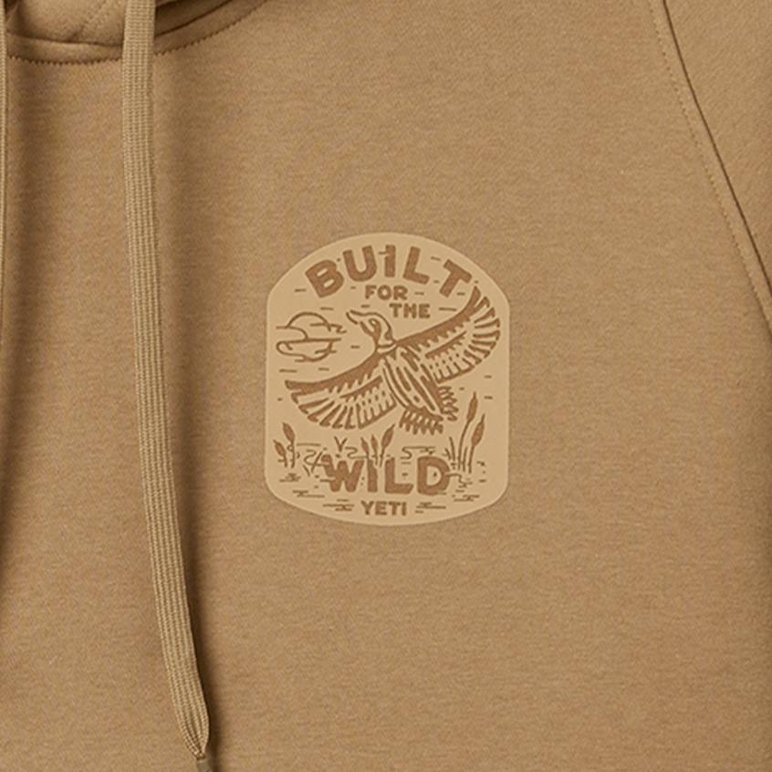 Built for the Wild Badge Fleece Hoodie